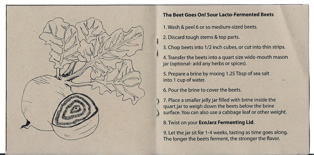Sour Lacto-Fermented Beets Recipe