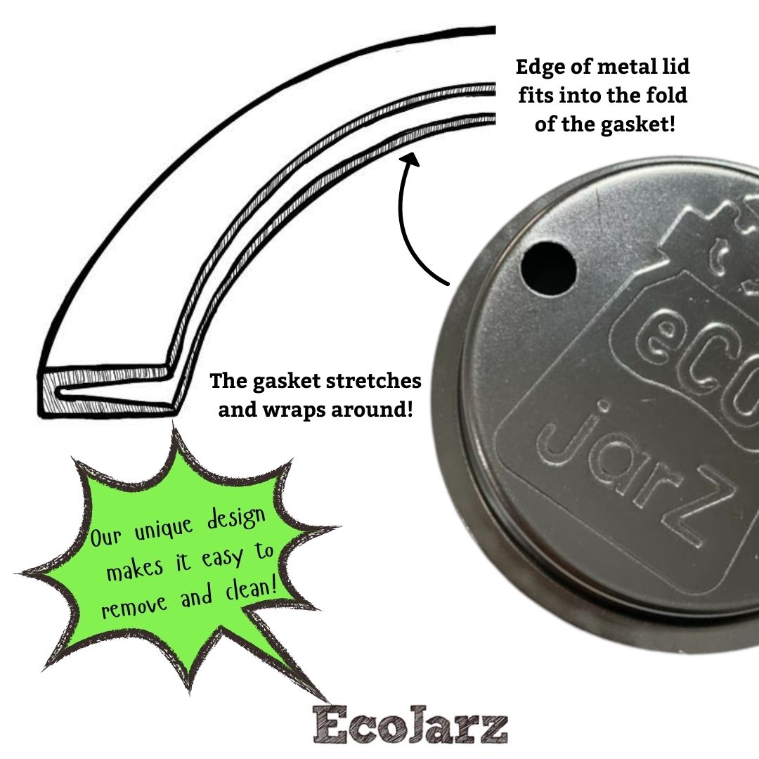 Wraparound Silicone Gasket - Regular Mouth