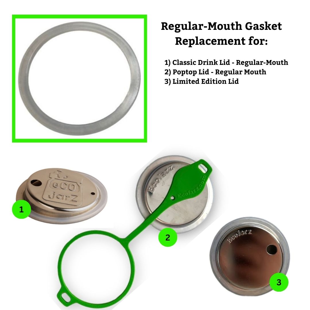 Wraparound Silicone Gasket - Regular Mouth