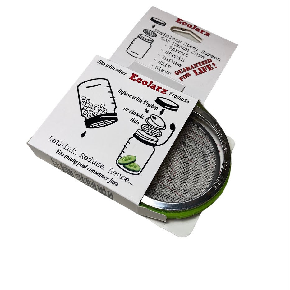 Wide Mouth Strainer Lid in Packaging