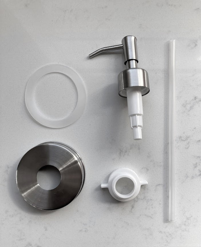 Soap Dispenser - Mason Jar - Stainless Steel